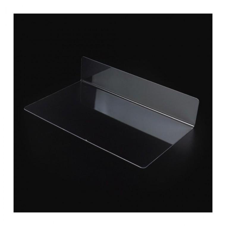 투명 L형 칸막이 정리 서랍 배치 20x12cm 아크릴 공간 1P 구획 분리 제품진열대