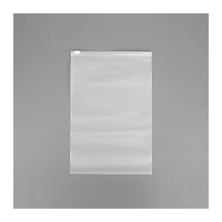 다용도지퍼백 반투명 PVC 지퍼 파우치 여행 20x30cm 태블릿 의류 정리 서류 노트
