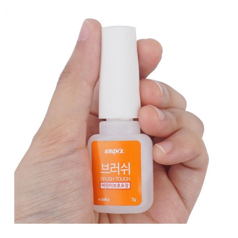 브러시 펜형 접착 도포 7g 공작 DIY 정밀 세밀 손쉬운 작업