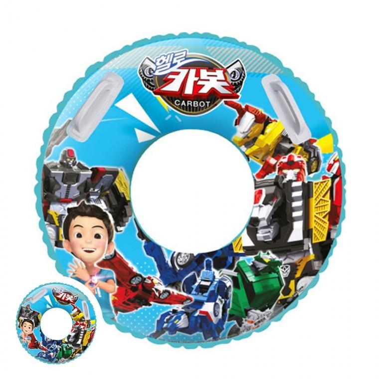 어린이튜브 40kg튜브 물놀이튜브 물놀이용품 헬로카봇튜브 헬로카봇 사파리 세이버 튜브 70