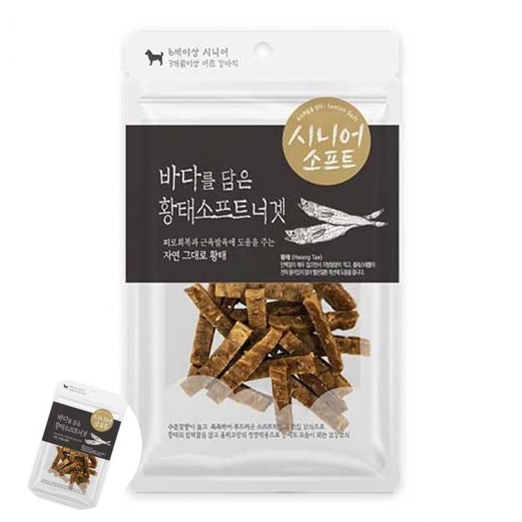 노령견간식 애견간식 강아지산책간식 강아지생선간식 개간식 황태 소프트 너겟 80g 강아지 간식