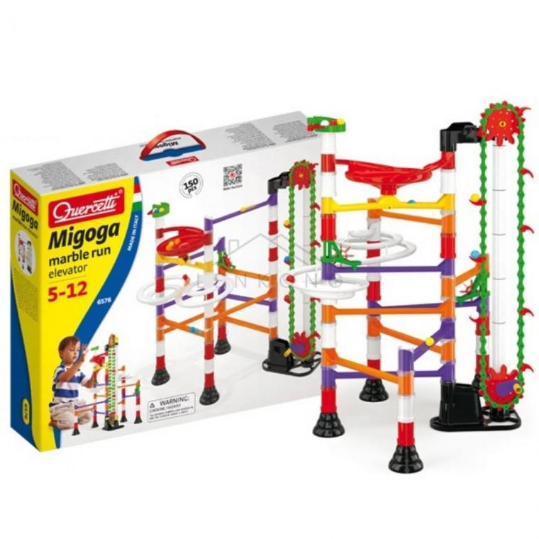 코체티 마블런 엘리베이터 150pcs 교구 과학교구 생일선물 아기 구슬레일장난감