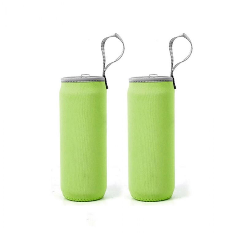 네오프렌 물병 파우치 2개 280ml 그린 스포츠물병커버