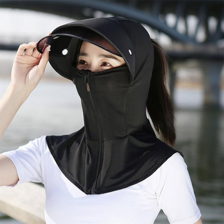 풀커버 햇빛가리개 썬캡 블랙 아웃도어썬캡