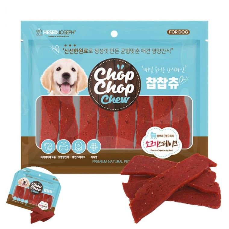 강아지건강간식 애완견간식 반려견간식 강아지산책간식 애견간식 소고기스테이크 300g 강아지 간식