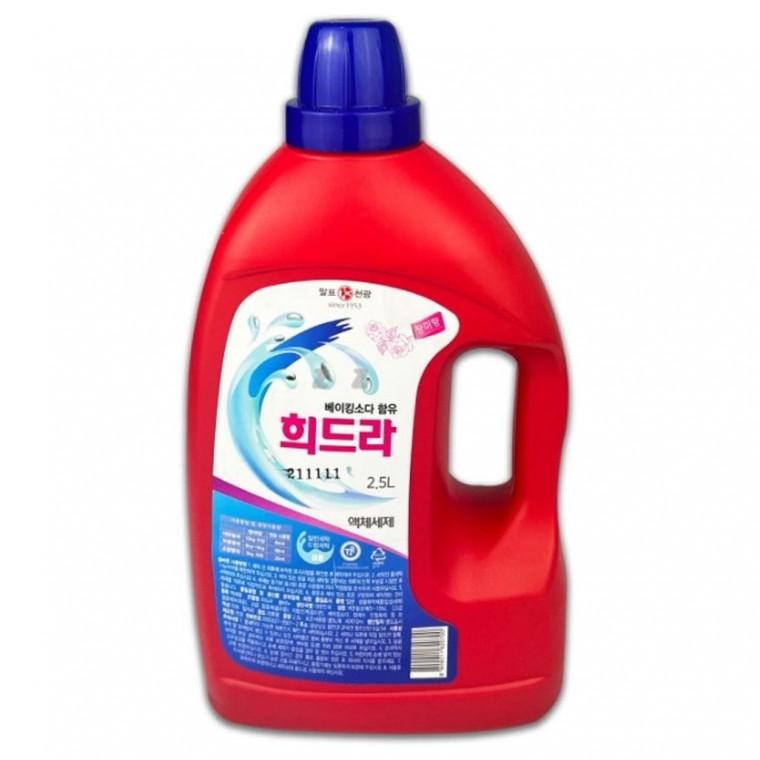 희드라 세탁 세제 세탁기 액체 세제 일반 드럼용 2.5L