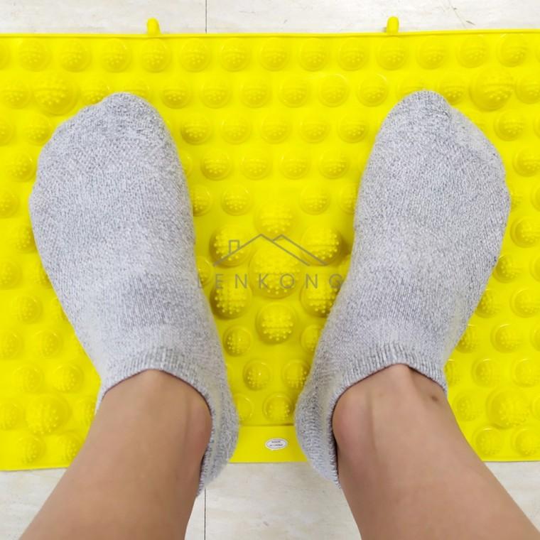 발 지압판 옐로우 발지압매트 싱크대발매트 주방발매트 논슬립발판 베란다발매트