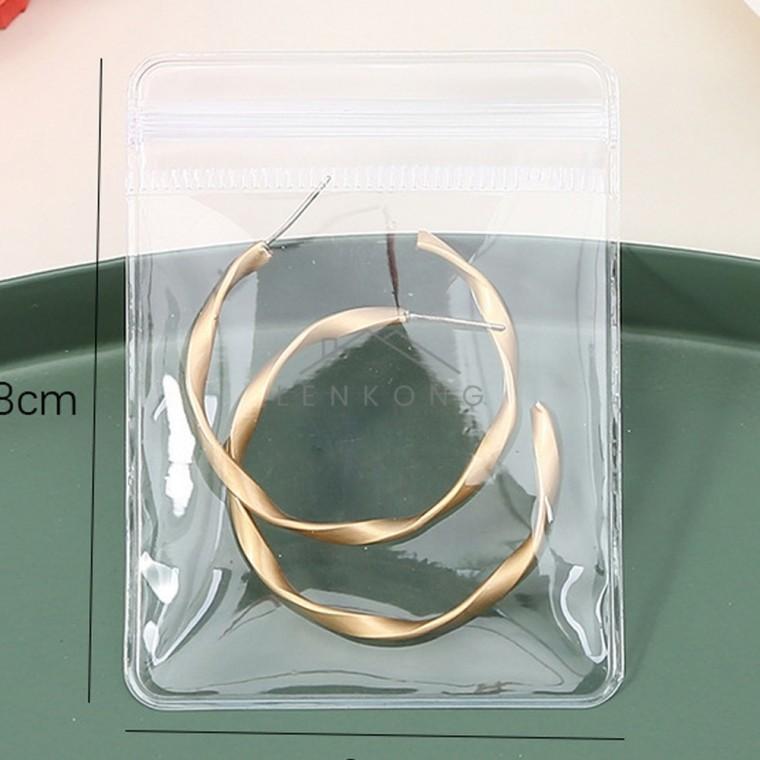 중형 악세사리 보관 파우치 20장 6X8cm 장난감포장지 미니지퍼백 포장지퍼백 악세사리포장 주얼리보관함
