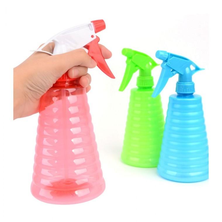 500ml 컬러 스프레이 분사기 미세 청소 분무 플라스틱 물주기 화분 원예