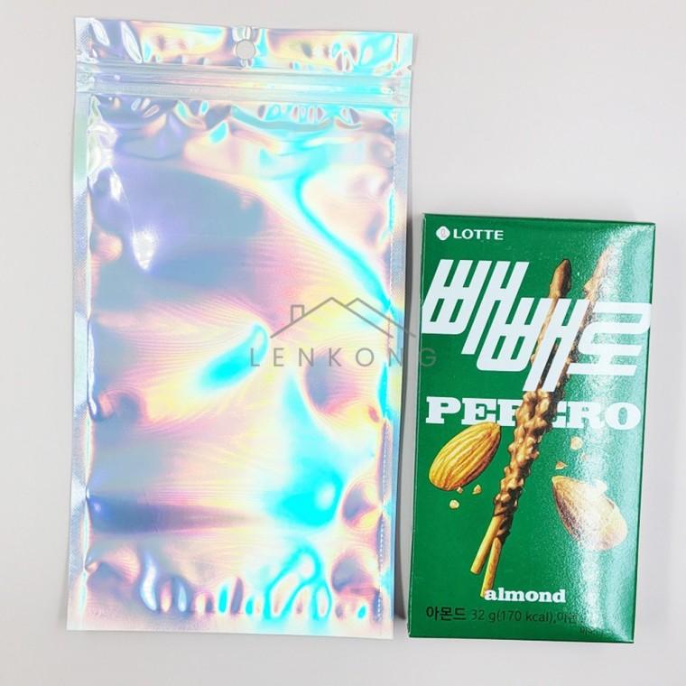 포장용 지퍼백 13cm X 24cm 과자포장지 선물포장지 쿠키포장봉투 베이킹봉투 다용도지퍼백
