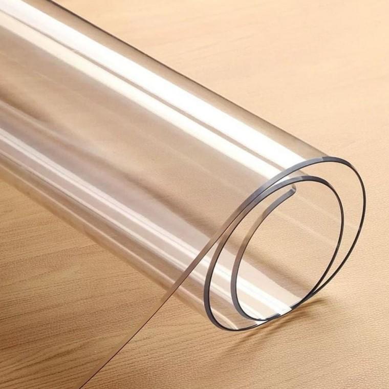 투명 매트 테이블 PVC 식탁 책상 다용도 방수 보호필름 80x160cm 80x180cm [SS63-19]