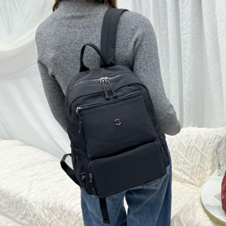 데일리 여성 책 가방 나일론 여행용 백팩 블랙 여성백팩 책가방 여자백팩 대학생백팩