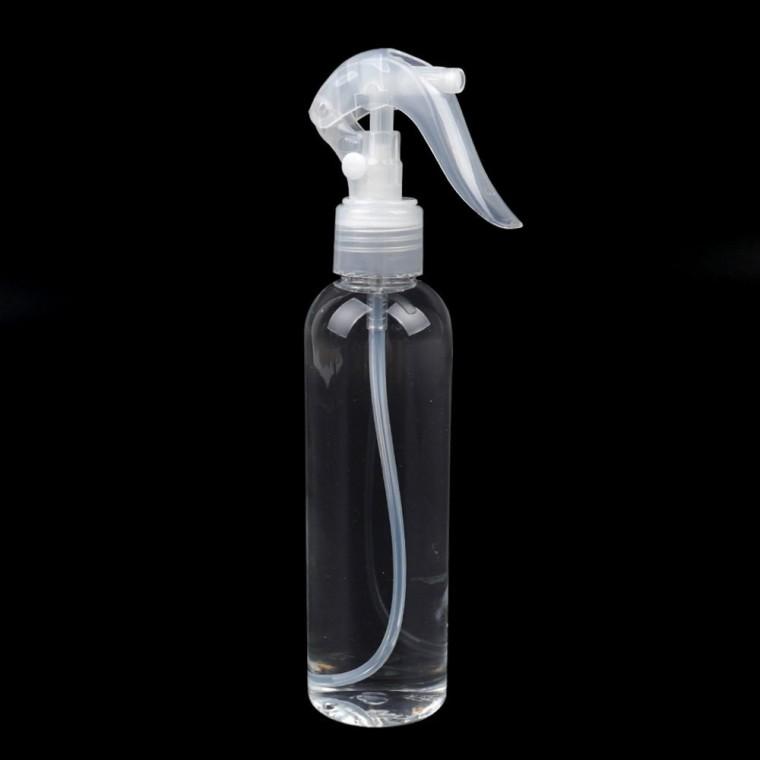 200ml 트리거 분무기 투명 펌프 청소 스프레이 물뿌리개 살롱 미용실