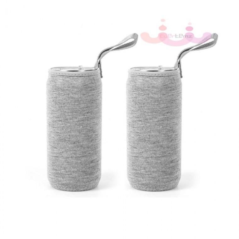 420ml 손잡이 물병가방 2P 그레이 텀블러파우치 생활용품 등산용품