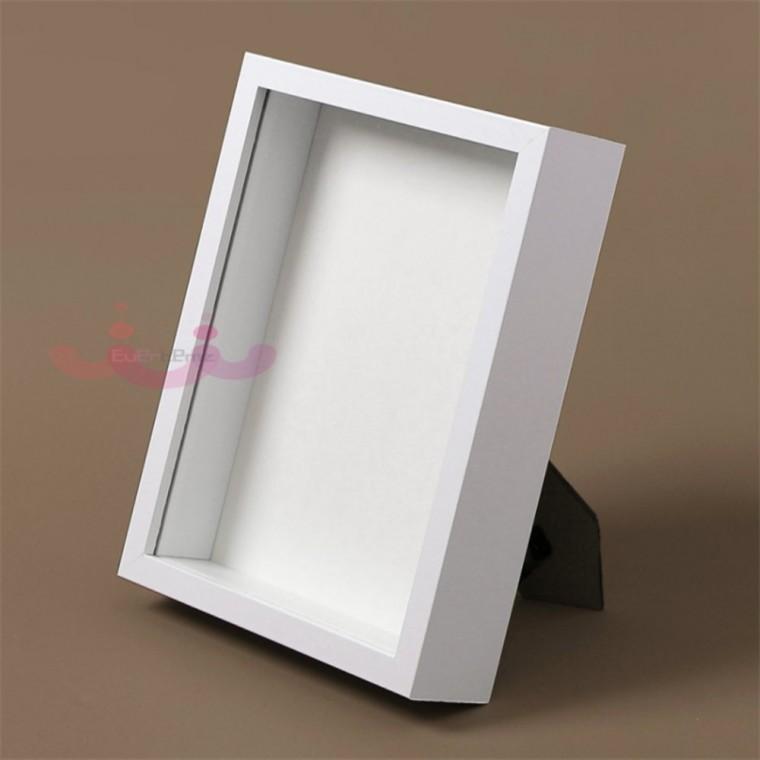 3D 입체관액자 화이트프레임 6x8 아크릴박스액자 기념주화케이스 표구액자