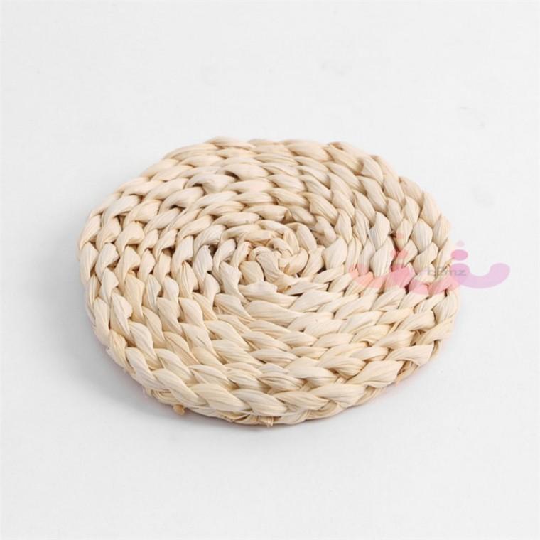 라탄 컵받침 11cm 예쁜화분받침대 냄비받침 라탄인테리어소품