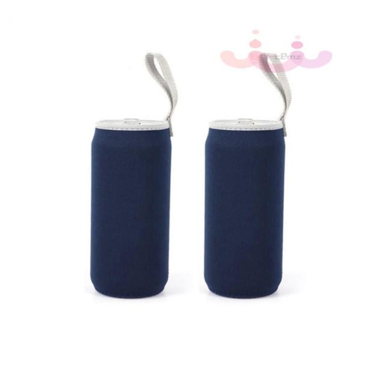 280ml 물병 파우치 2P 네이비 텀블러가방 물통파우치 등산용품