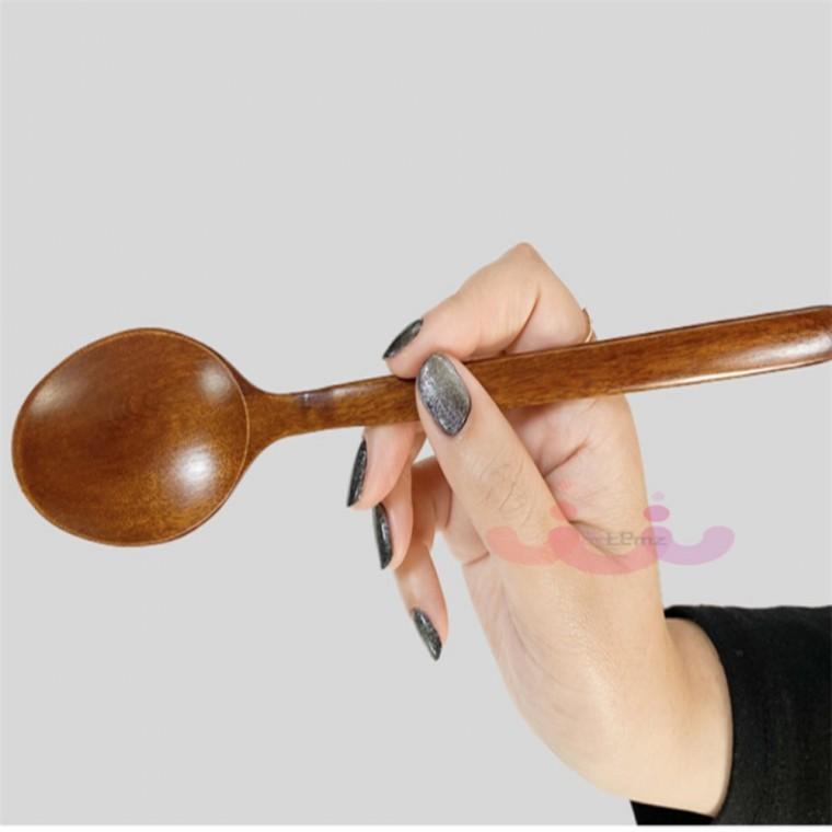 옻칠 나무숟가락 나무수저 밥숟가락 커트러리