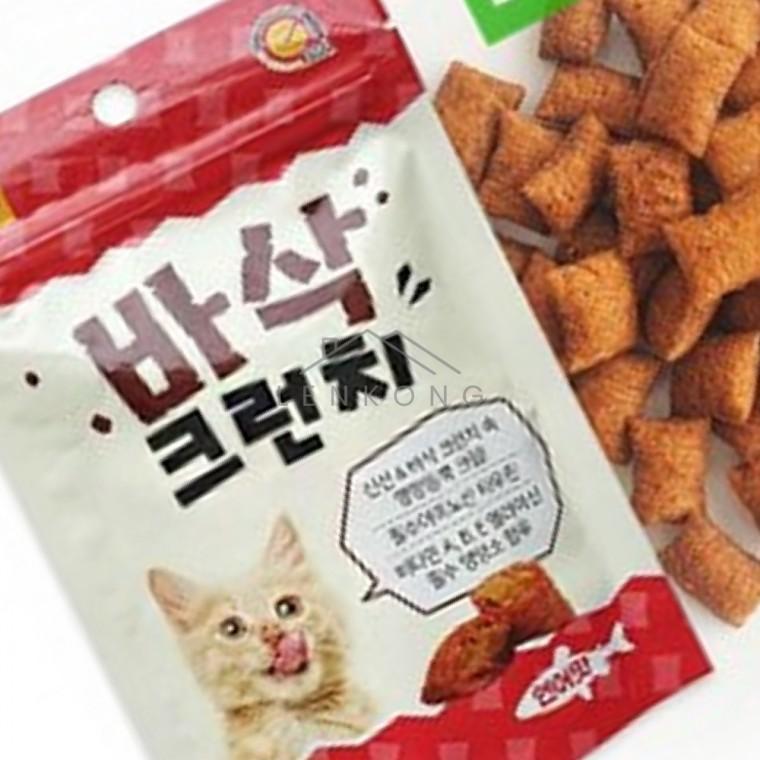 반려묘간식 연어맛 고양이간식연어맛 고양이연어간식 고양이크런치 고양이간식과자 고양이간식트릿