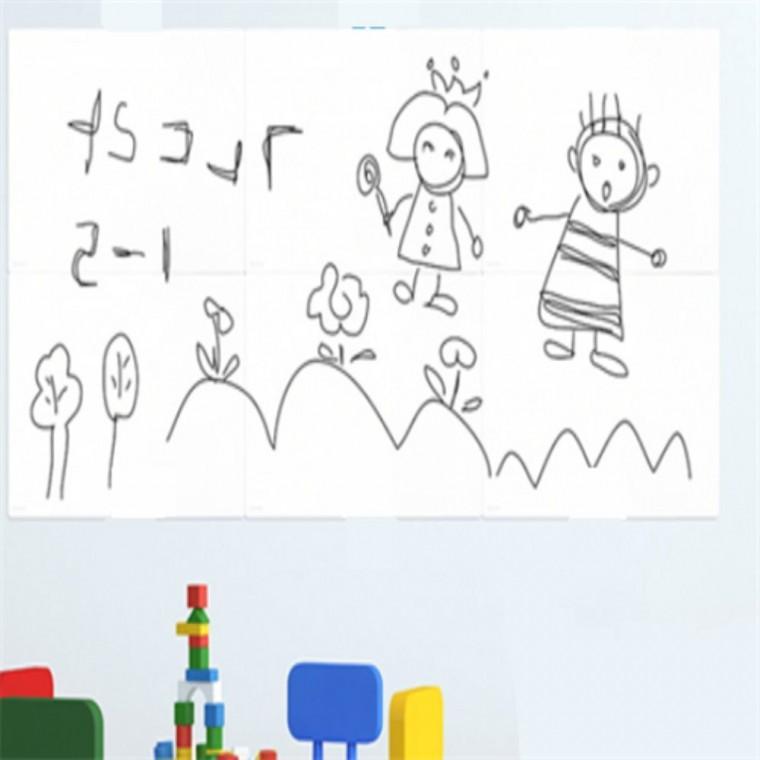 탈부착 대형 화이트보드 간편게시판 붙이는메모보드