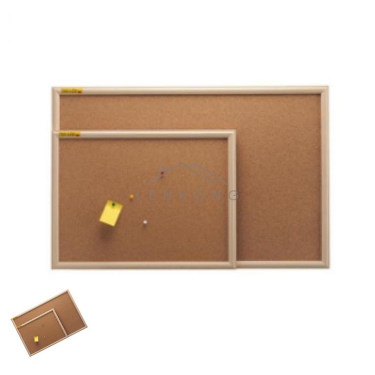콜크게시판 40x30cm 코르크보드게시판 코르크메모판 학원게시판 엘리베이터게시판 교회게시판