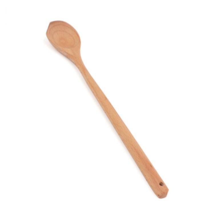 비취우드 다용도 롱스푼 33cm 나무식기 큰스푼