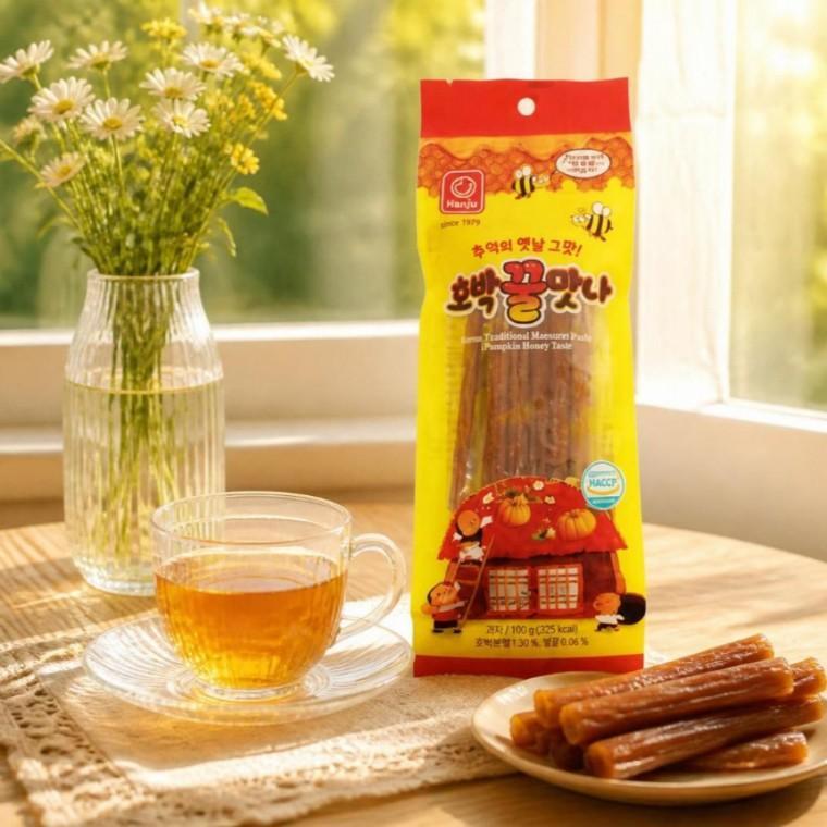 [묶음배송] 호박 꿀맛나 쫀디기 10봉 - 불멍 캠핑 차박 세트 맥주 안주 맛있는 과자 선물세트 군것질 야식