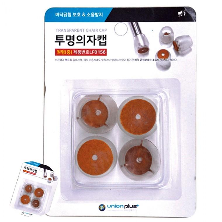 충격방지패드 소음방지스티커 의자다리커버 가구패드 식탁의자소음방지 의자발 캡 체어슈즈 투명 원형 중