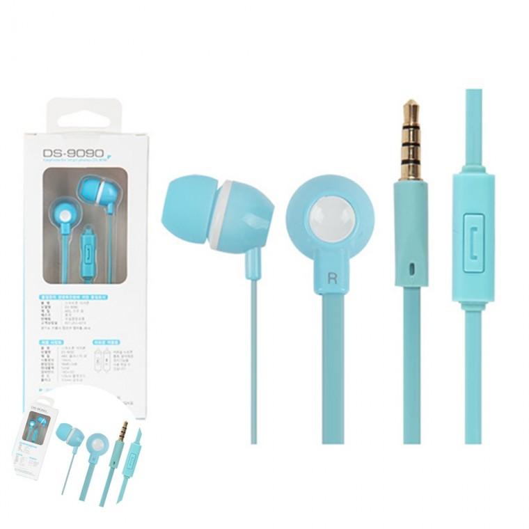 선이어폰 컴퓨터줄이어폰 MP3이어폰 컴퓨터이어폰 방송용이어폰 스마트폰 이어셋 블루