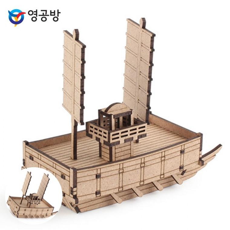 모형장난감 나무판모형만들기 목재만들기키트 목재조립 목재장난감 영플래닛 판옥선