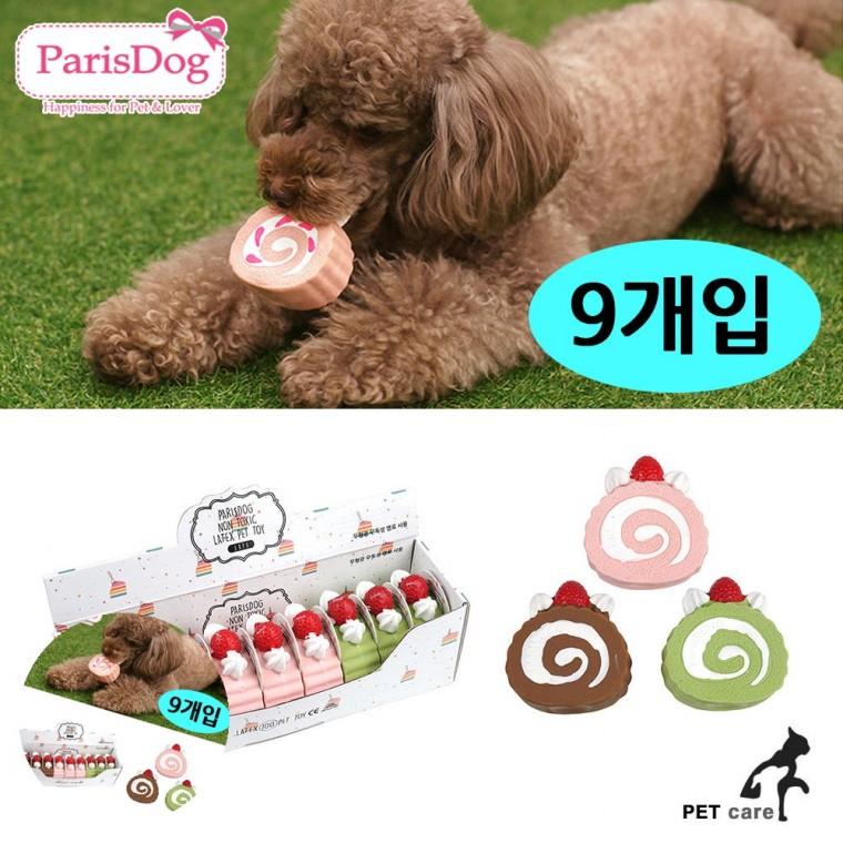 애견노즈워크장난감 반려견장난감 강아지먹이장난감 강아지인형장난감 반려동물장난감 롤케이크 라텍스토이