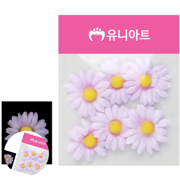 조화꽃장식 인조조화 어린이집환경구성 컬러조화꽃잎 어린이집사계절환경판 뿅국화 연보라
