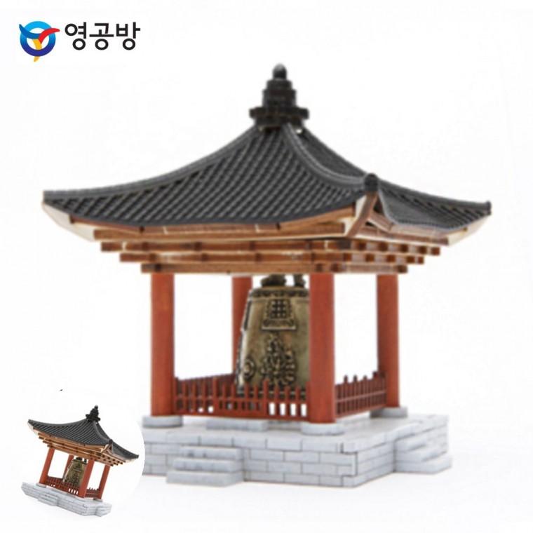 목재조립장난감 나무조립키트 나무판모형만들기재료 목재장난감 목재피규어 종각