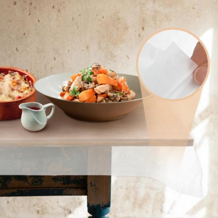 총100매 90x128 일회용 식탁보 비닐식탁보 식탁비닐 업소용 테이블보 횟집 행사용
