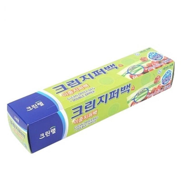 15매 30x35cm 다용도 비닐백 일회용 투명 지퍼팩