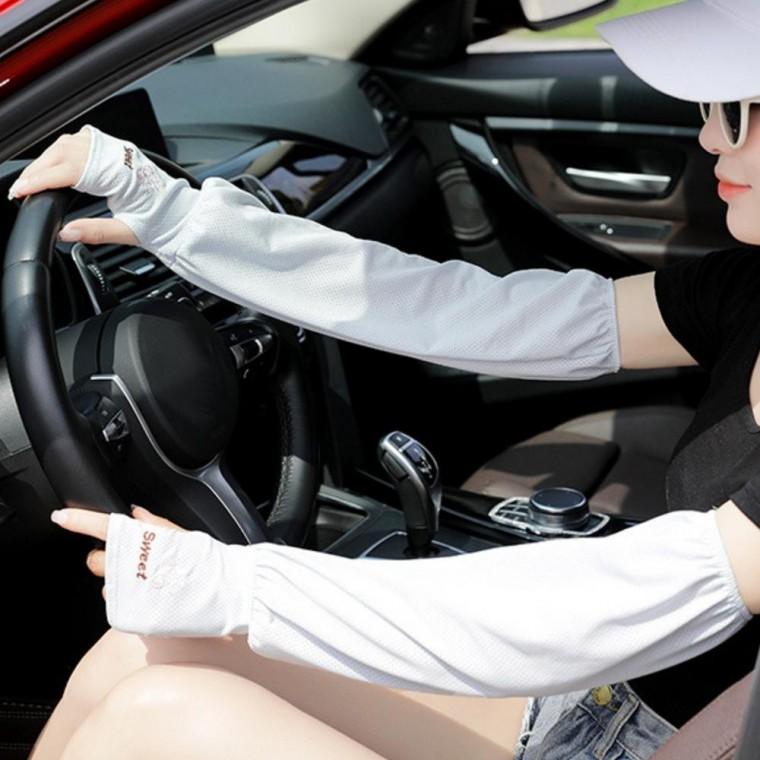 여성 운전용 햇빛 차단 팔토시