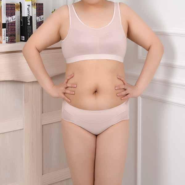통기성 부분망사원단 노와이어 런닝형 후크 빅사이즈 B컵브라세트0328oc
