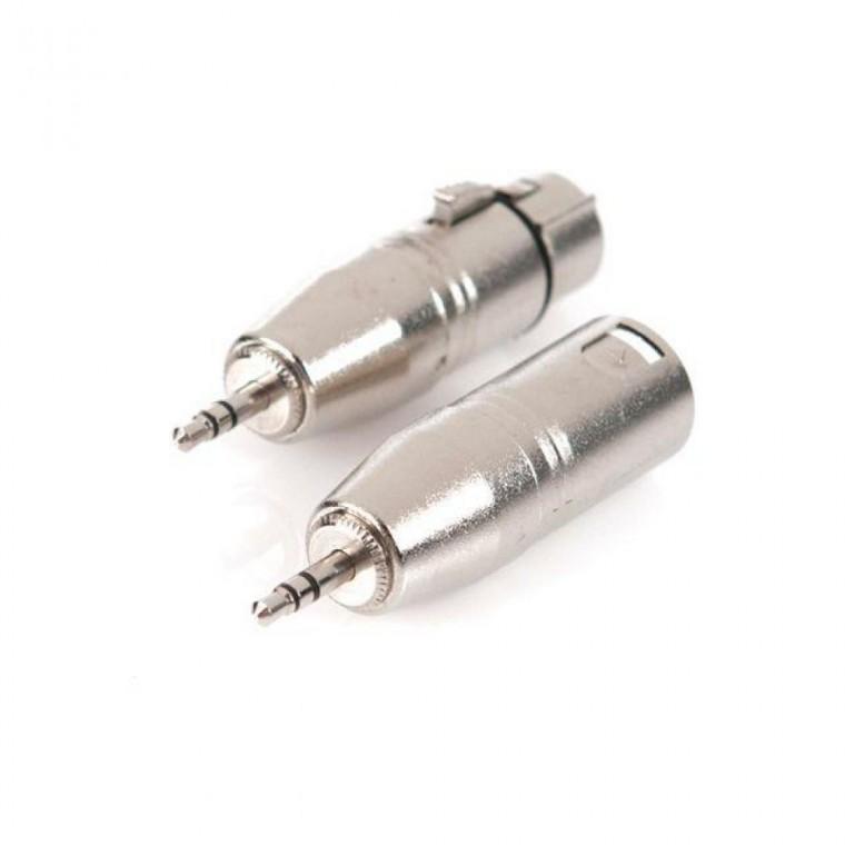 캐논 XLR 3.5 스테레오 변환 젠더 오디오 플러그 마이크 밸런스 스트레오