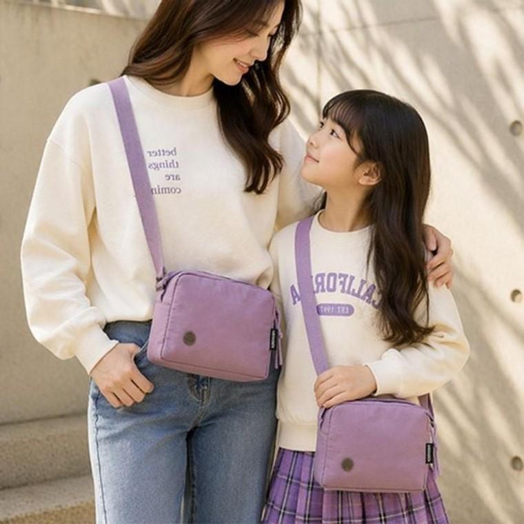 여행 데일리 학교 탬버린 경량 학생 소풍 학원 크로스 미니 백 가방