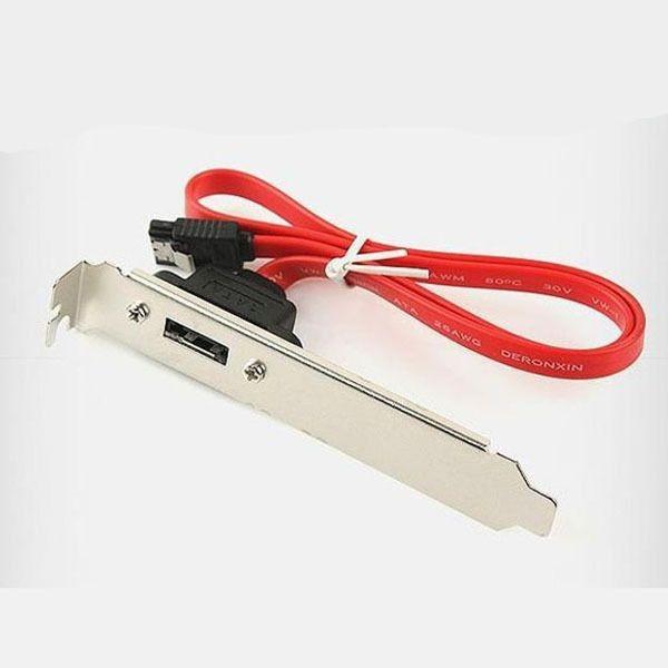 SATA 변환 브라켓 eSATA 변환 1포트 젠더 30CM