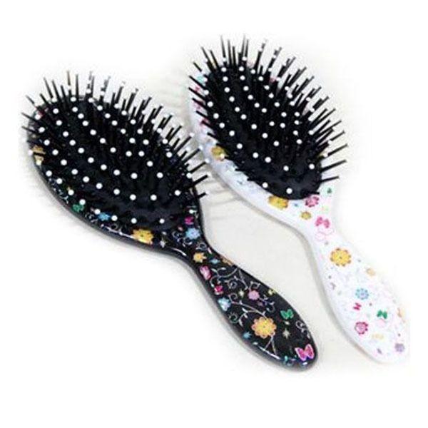 머리빗 헤어 브러쉬 쿠션빗 볼륨 패들 브러쉬 18CM