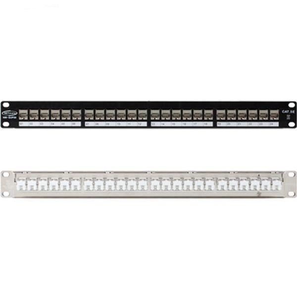 넷메이트 키스톤잭 판넬 1U 모듈 CAT5E STP 24포트