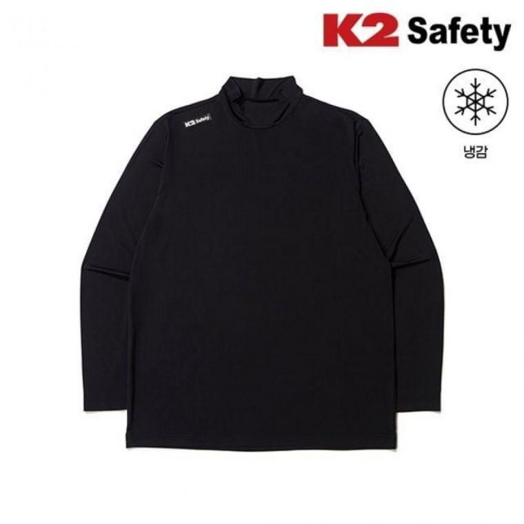 K2 아이스 티셔츠 블랙 냉감 여름 기능성