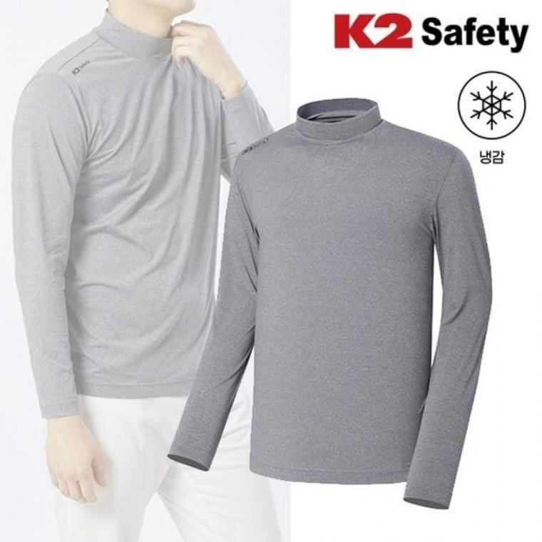 K2 아이스 티셔츠 멜란지그레이 냉감 여름 기능성