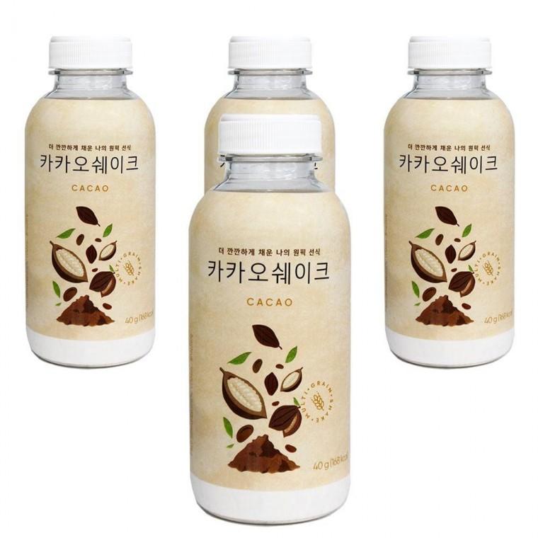 카카오 쉐이크 선식가루 40g 4개
