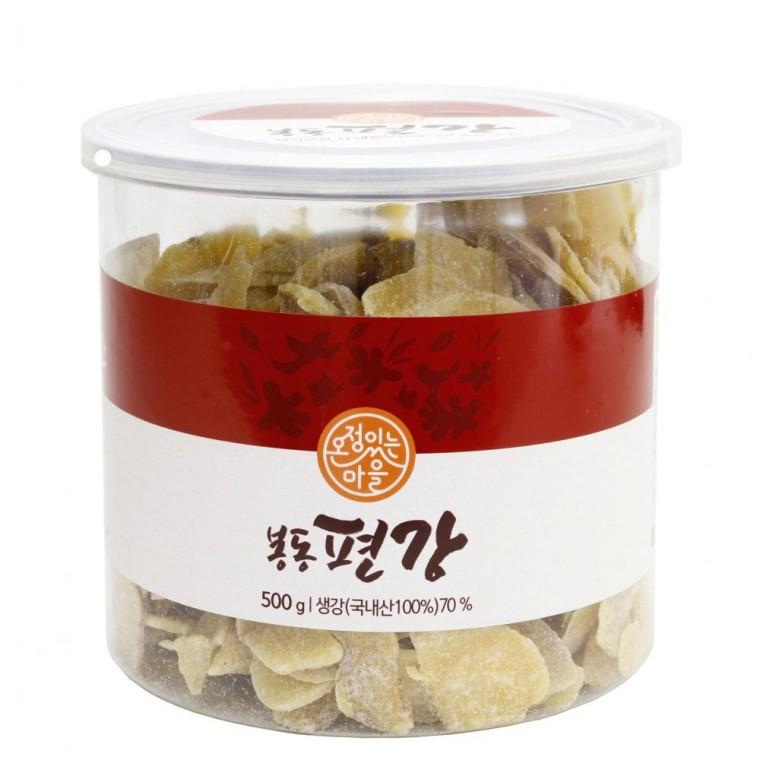 봉동 편강 국내산 500g 생강과자