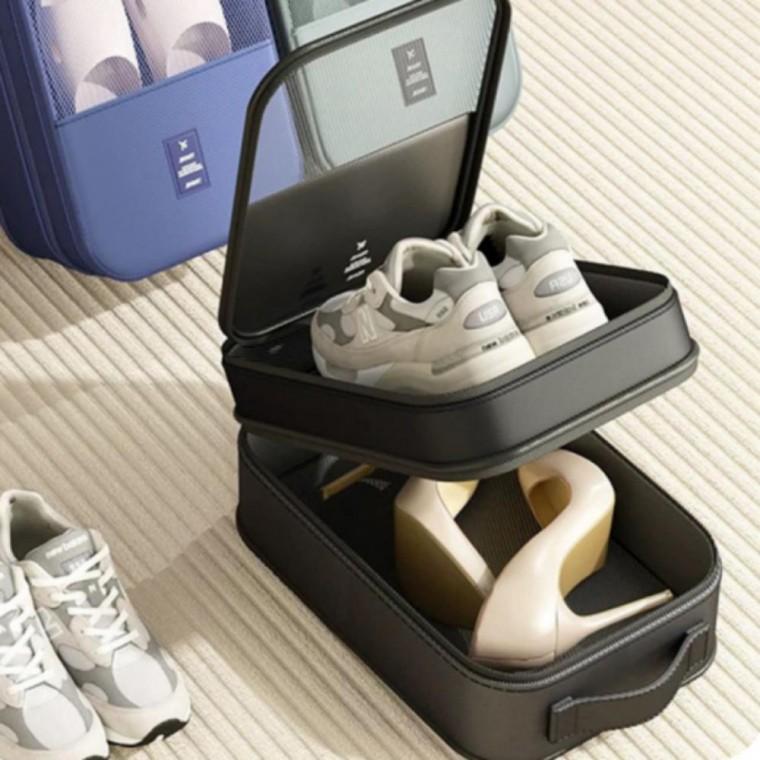 여행용 파우치 출장 수납가방 슈즈백 운동화 신발 보관 케이스 주머니 방수 캐리어 정리백