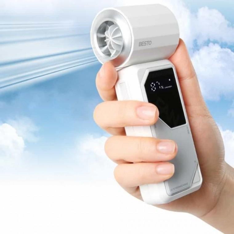 손선풍기 윈디팬 백색 BS 충전식선풍기 휴대용손선풍기