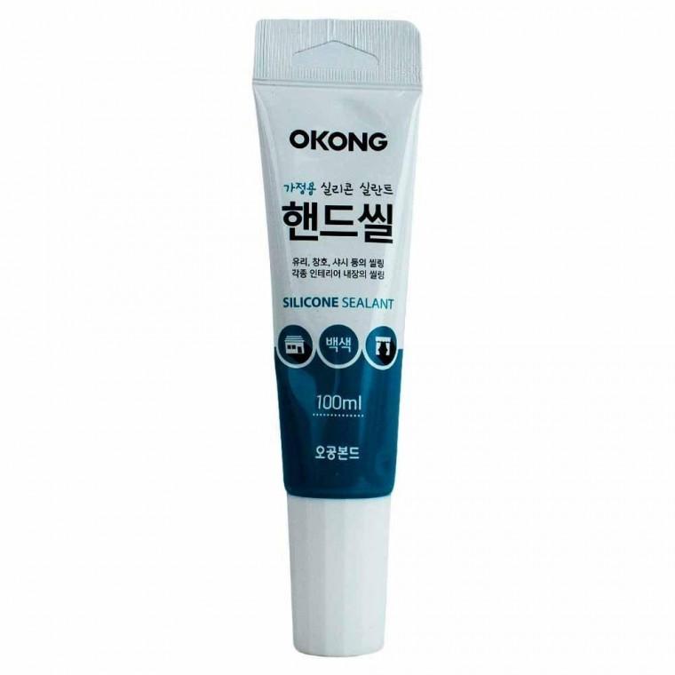 오공 가정용 실리콘 핸드씰 백색 100ml(518327)