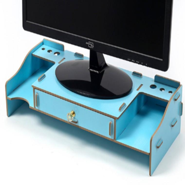 DIY모니터받침대 PC받침대 모니터다이 키보드수납선반